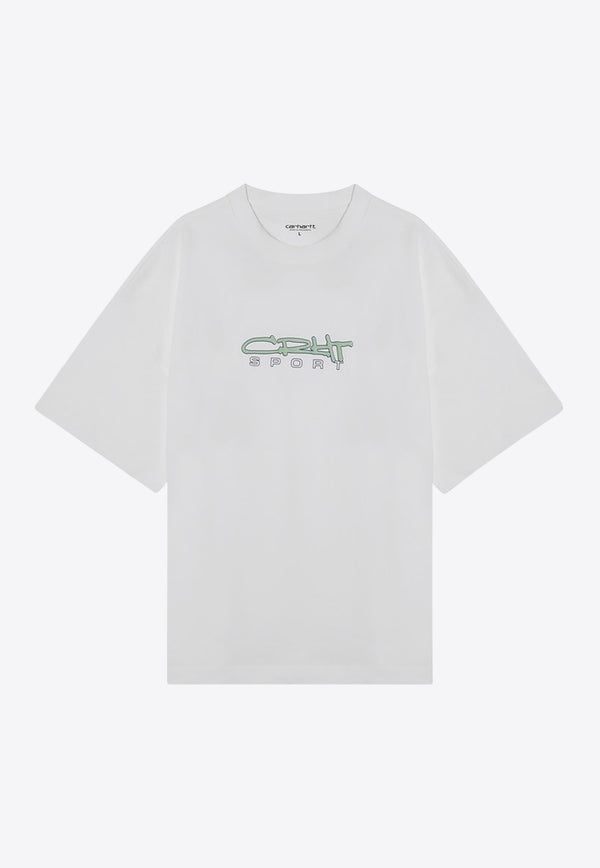 Carhartt Wip Lyntos Printed T-shirt White I034490CO/Q_CARH-02XX