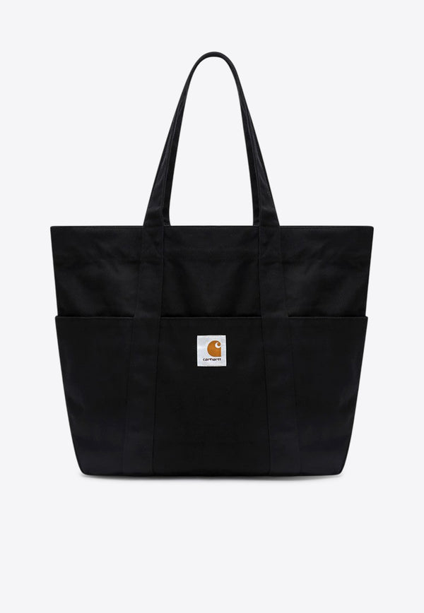 Carhartt Wip Parker Logo Patch Tote Bag Black I034595CO/Q_CARH-89XX