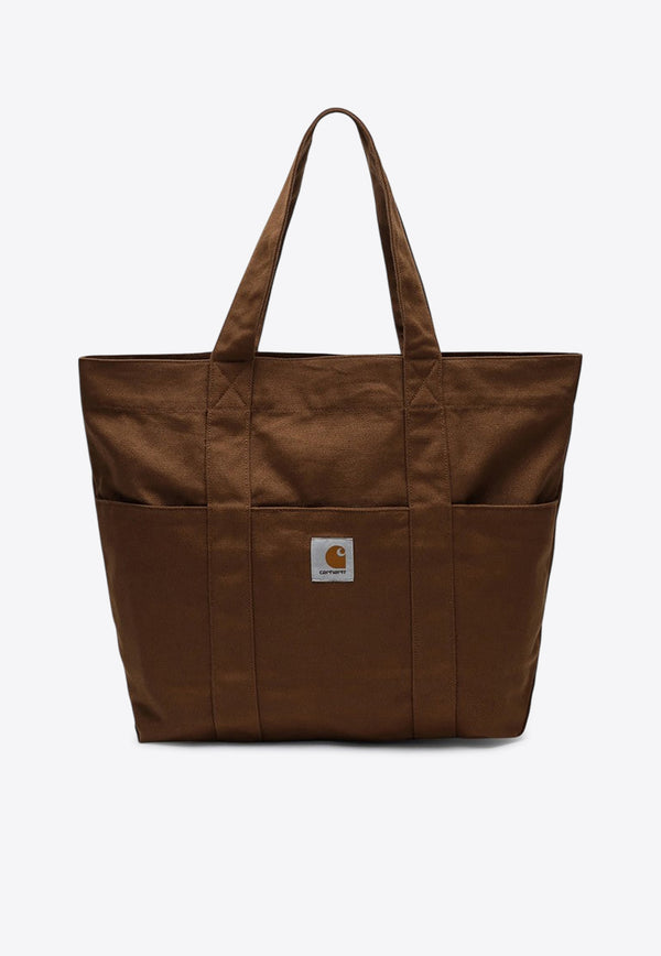 Carhartt Wip Parker Logo Patch Tote Bag Brown I034595CO/Q_CARH-HZXX
