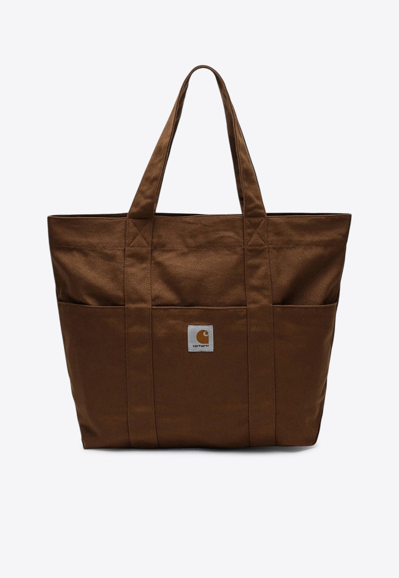 Carhartt Wip Parker Logo Patch Tote Bag Brown I034595CO/Q_CARH-HZXX