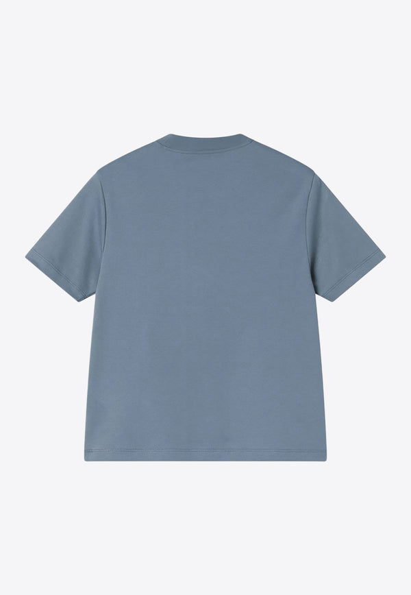 Carhartt Wip Luca C Logo T-shirt Blue I034633CO/R_CARH-33DXX