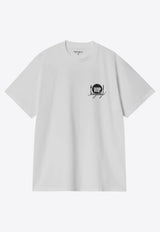 Carhartt Wip Catalogue Crewneck T-shirt White I034644CO/Q_CARH-00AXX