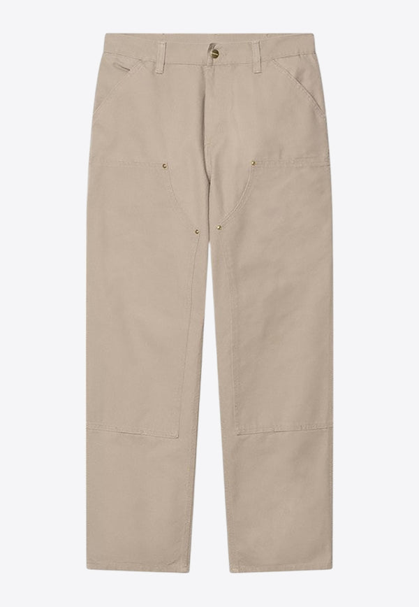Carhartt Wip Double Knee Chino Pants Beige I034796CO/Q_CARH-2OR4O