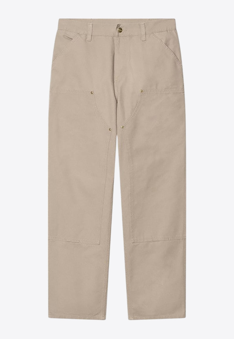 Carhartt Wip Double Knee Chino Pants Beige I034796CO/Q_CARH-2OR4O