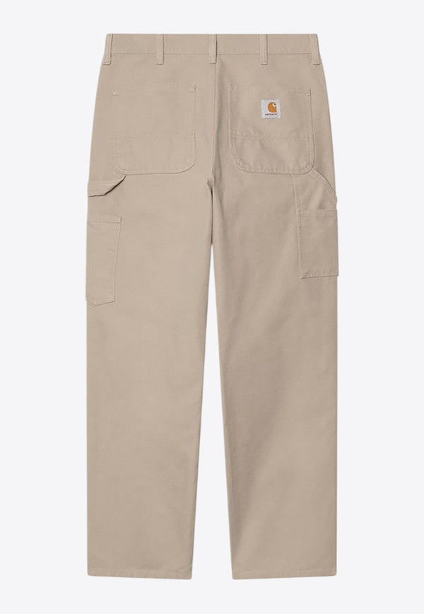 Carhartt Wip Double Knee Chino Pants Beige I034796CO/Q_CARH-2OR4O