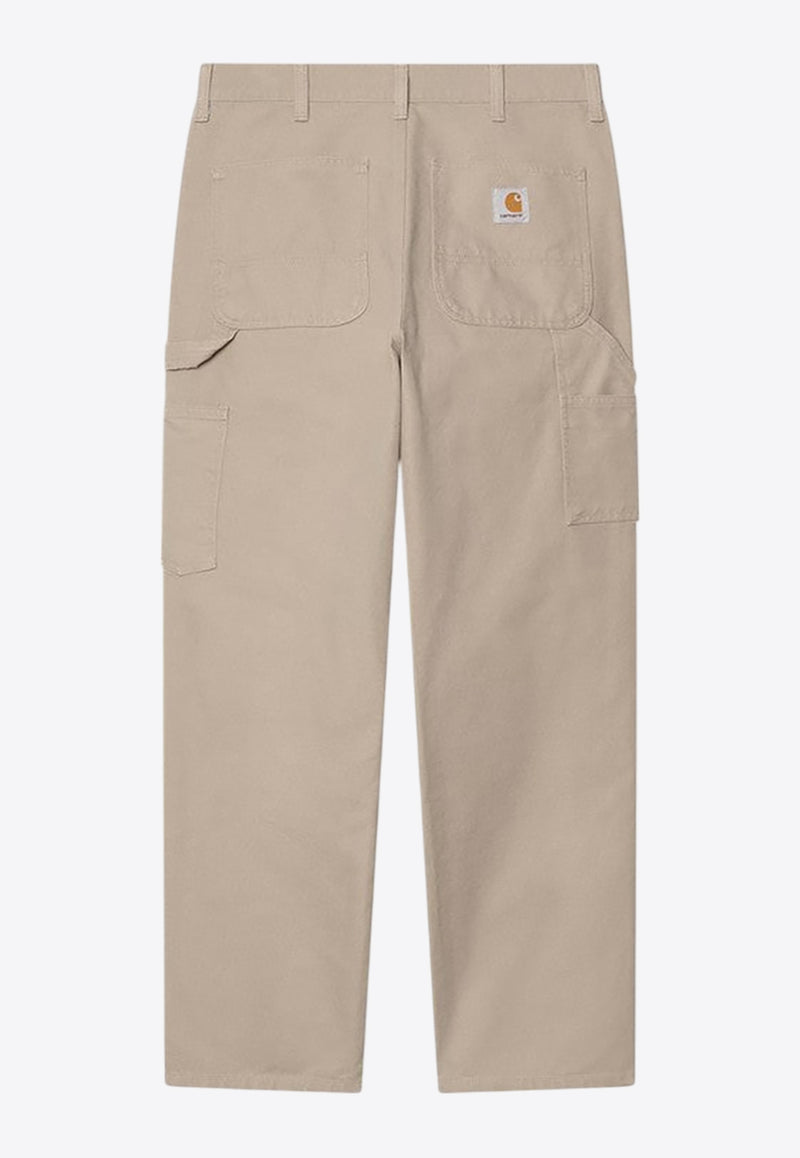 Carhartt Wip Double Knee Chino Pants Beige I034796CO/Q_CARH-2OR4O