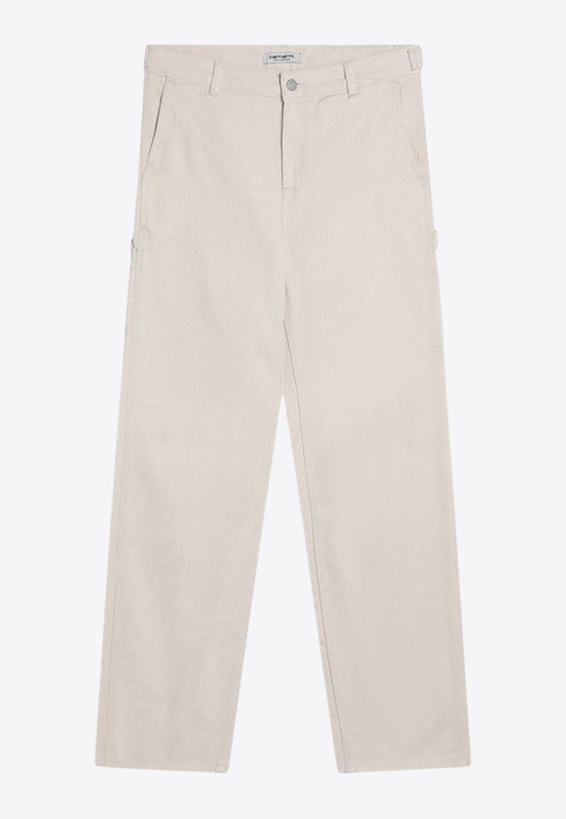 Carhartt Wip Master Straight-Leg Pants Cream I034832CO/Q_CARH-0502