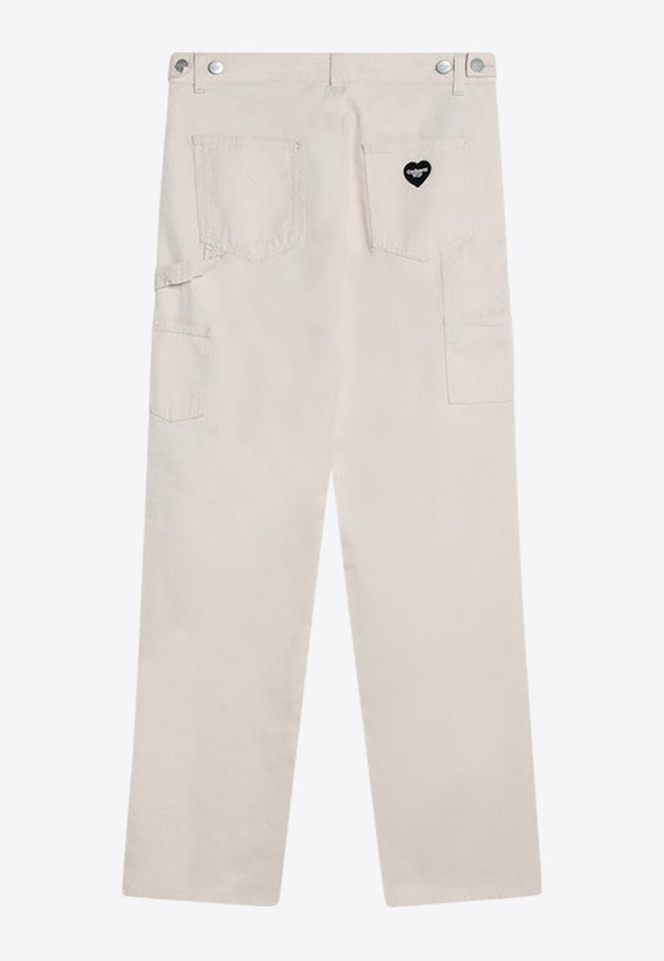 Carhartt Wip Master Straight-Leg Pants Cream I034832CO/Q_CARH-0502