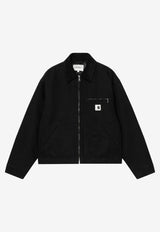 Carhartt Wip OG Detroit Zip-Up Jacket  Black I034844CO/S_CARH-00E02
