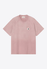 Carhartt Wip Hudson Washed T-shirt Mauve I035138CO_CARH-1XF