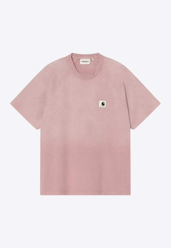 Carhartt Wip Hudson Washed T-shirt Mauve I035138CO_CARH-1XF