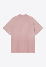 Carhartt Wip Hudson Washed T-shirt Mauve I035138CO_CARH-1XF