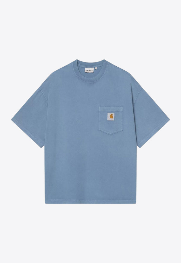 Carhartt Wip Hudson Pocket T-shirt Blue I035140CO_CARH-1YI