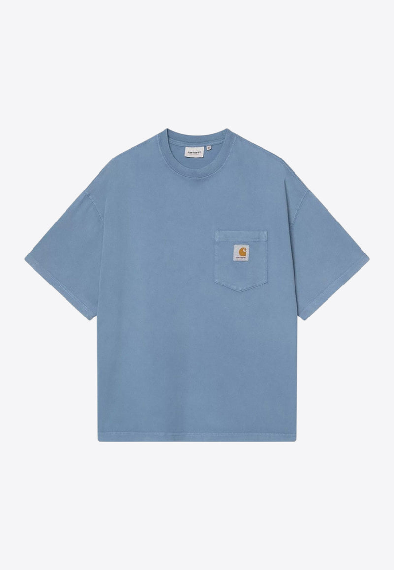 Carhartt Wip Hudson Pocket T-shirt Blue I035140CO_CARH-1YI