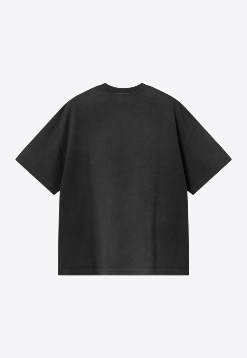 Carhartt Wip Hudson Pocket Faded T-shirt Black I035140CO_CARH-89