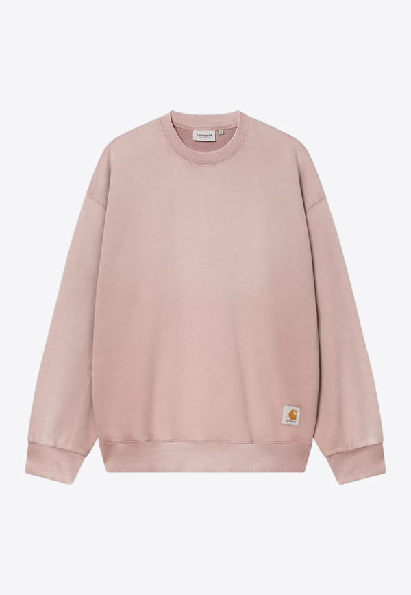 Carhartt Wip Hudson Washed Sweatshirt Mauve I035186CO/R_CARH-1XF