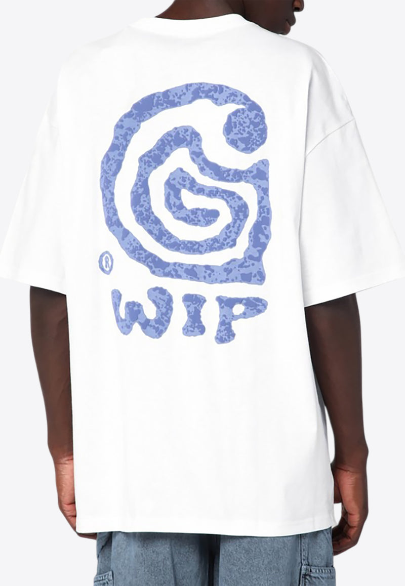 Carhartt Wip Helix Oversized Logo T-shirt White I035194CO/R_CARH-02