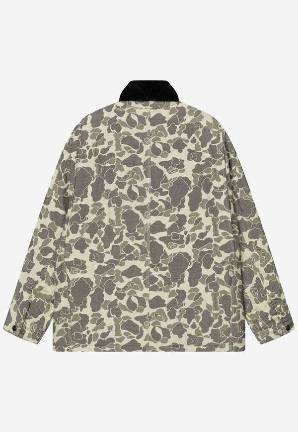 Carhartt Wip Tapestry Chore Camo Duck Jacquard Jacket Green I035329CO/R_CARH-3CKXX