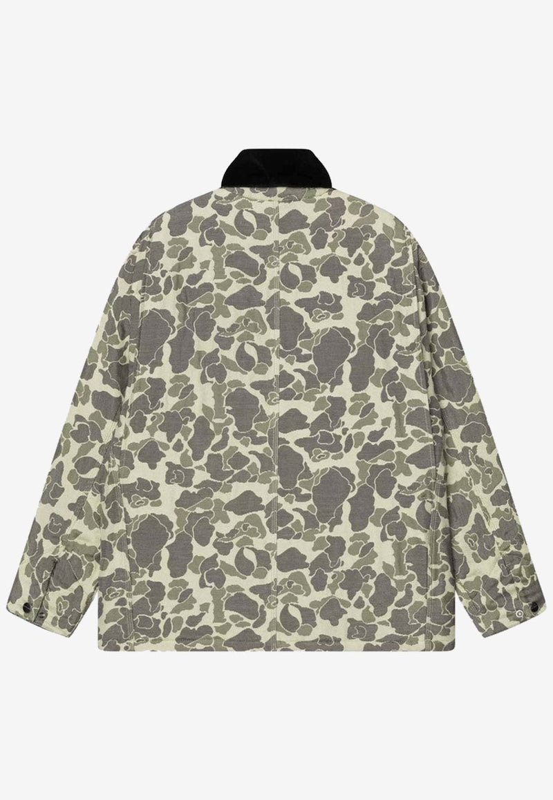 Carhartt Wip Tapestry Chore Camo Duck Jacquard Jacket Green I035329CO/R_CARH-3CKXX