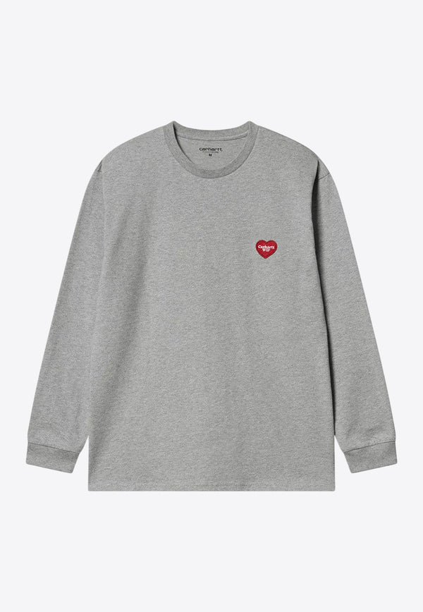 Carhartt Wip Heart-Patch Long-Sleeved T-shirt I035469CO/R_CARH-39NXX