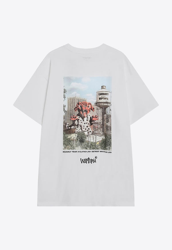 Carhartt Wip Wiptopia Graphic Print T-shirt White I035492CO/R_CARH-02XX