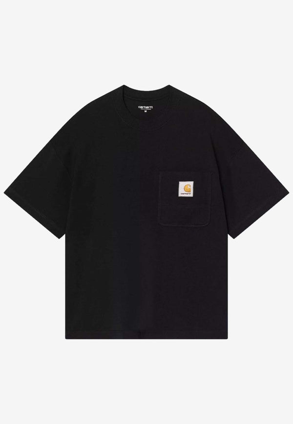 Carhartt Wip Work Pocket Boxy T-shirt  Black I035523CO/R_CARH-89XX