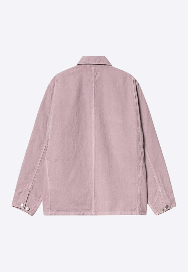 Carhartt Wip Walter Chore Field Jacket Pink I035552CO/R_CARH-2ZV
