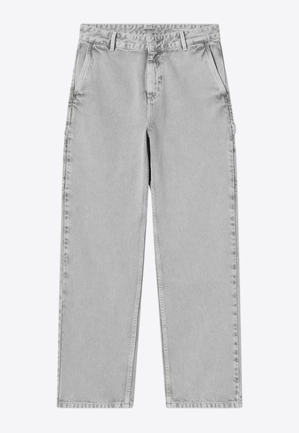 Carhartt Wip Pierce Straight-Leg Jeans Gray I035576CO/R_CARH-89