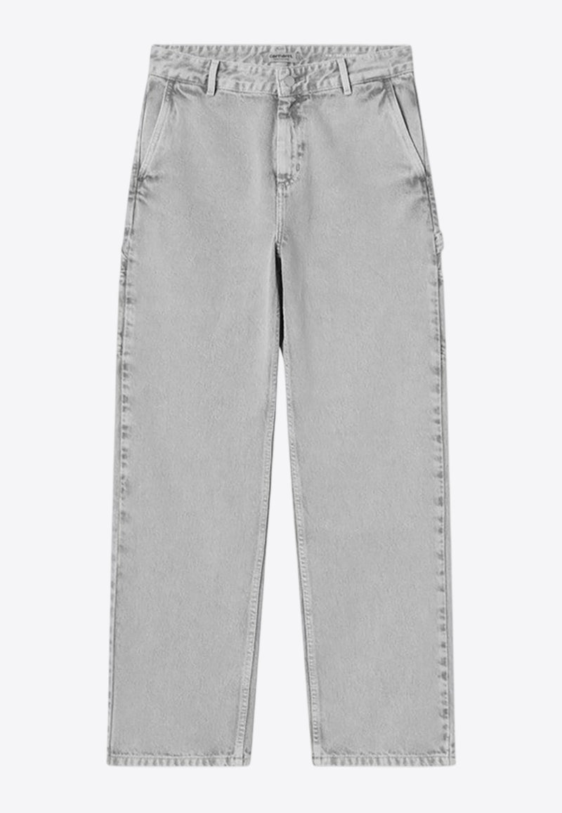 Carhartt Wip Pierce Straight-Leg Jeans Gray I035576CO/R_CARH-89