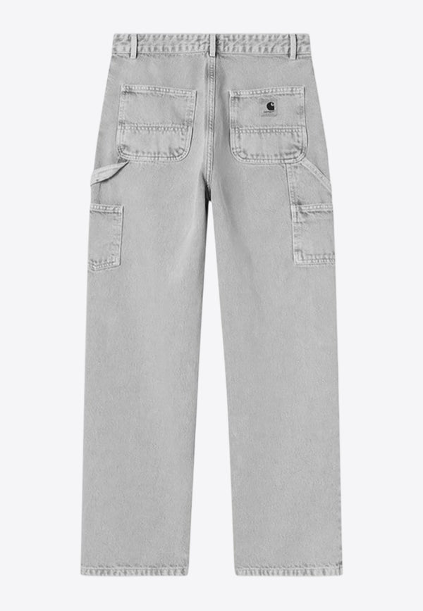 Carhartt Wip Pierce Straight-Leg Jeans Gray I035576CO/R_CARH-89