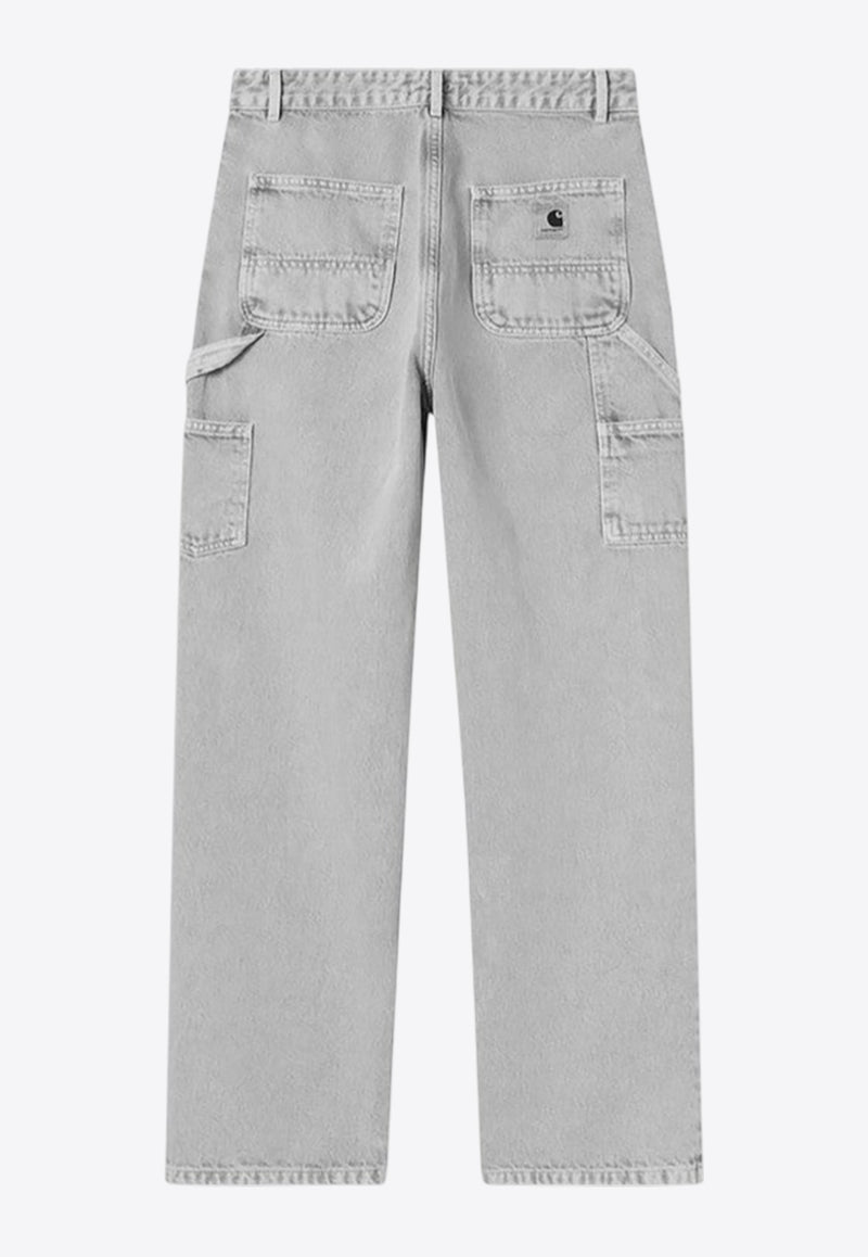 Carhartt Wip Pierce Straight-Leg Jeans Gray I035576CO/R_CARH-89