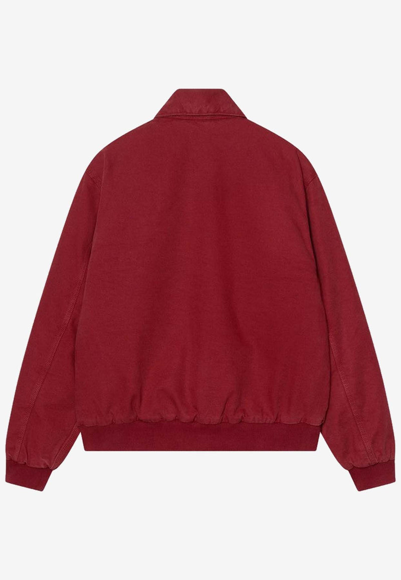 Carhartt Wip Stanton Zip-Up Jacket Red I035617CO/R_CARH-H806