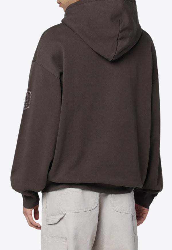 Carhartt Wip Hackwork Printed Hooded Sweatshirt Brown I035641CO/R_CARH-3EEXX