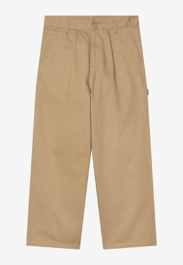 Carhartt Wip Holden Straight-Leg Pants Beige I035670CO/R_CARH-8Y01