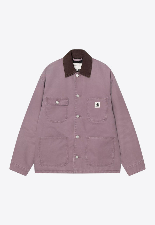 Carhartt Wip OG Michigan Utility Jacket Mauve I035671CO/R_CARH-3A84O
