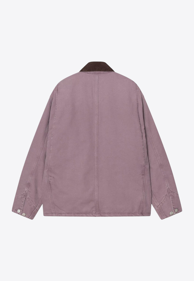 Carhartt Wip OG Michigan Utility Jacket Mauve I035671CO/R_CARH-3A84O