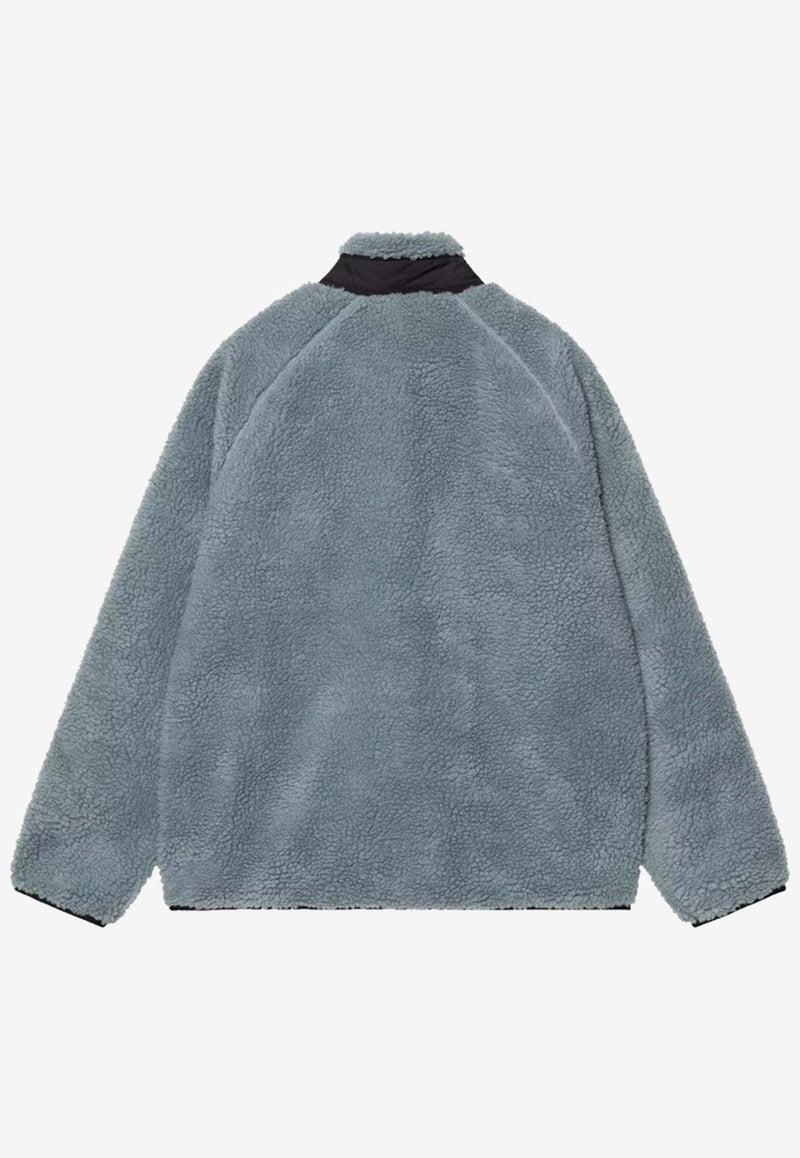 Carhartt Wip Prentis Zip-Up Fleece Jacket Light Blue I035696PL/R_CARH-3B7XX
