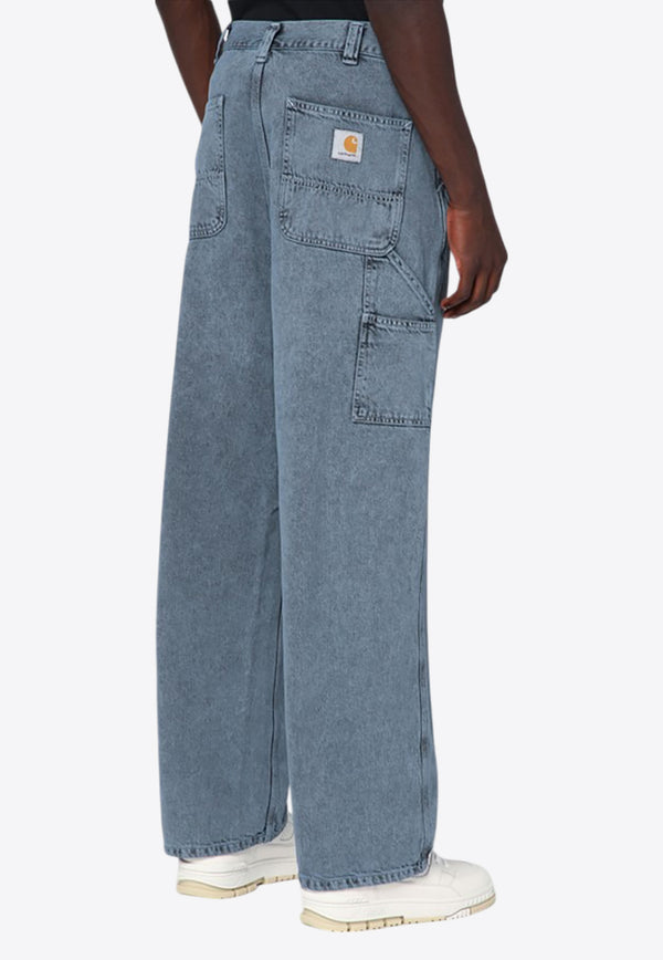 Carhartt Wip OG Single Knee Wide-Leg Jeans Blue I035819CO/R_CARH-36A