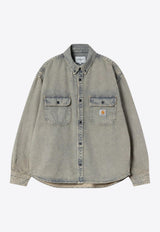 Carhartt Wip Tigan Denim Shirt Blue I035821CO/R_CARH-3FU
