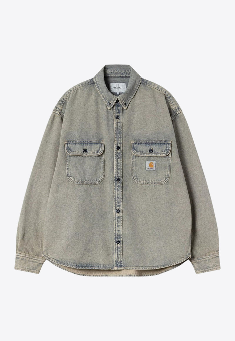 Carhartt Wip Tigan Denim Shirt Blue I035821CO/R_CARH-3FU