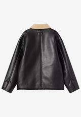 Carhartt Wip Shepton OG Michigan Leather Jacket Black I035975PL/S_CARH-1LMXX