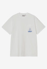 Carhartt Wip Pond Corps Patch Pocket T-shirt  White I036199CO/S_CARH-0260