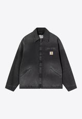 Carhartt Wip OG Detroit Faded Zip-Up Jacket Black I036259DE/S_CARH-89B7