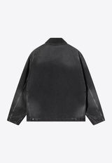 Carhartt Wip OG Detroit Faded Zip-Up Jacket Black I036259DE/S_CARH-89B7