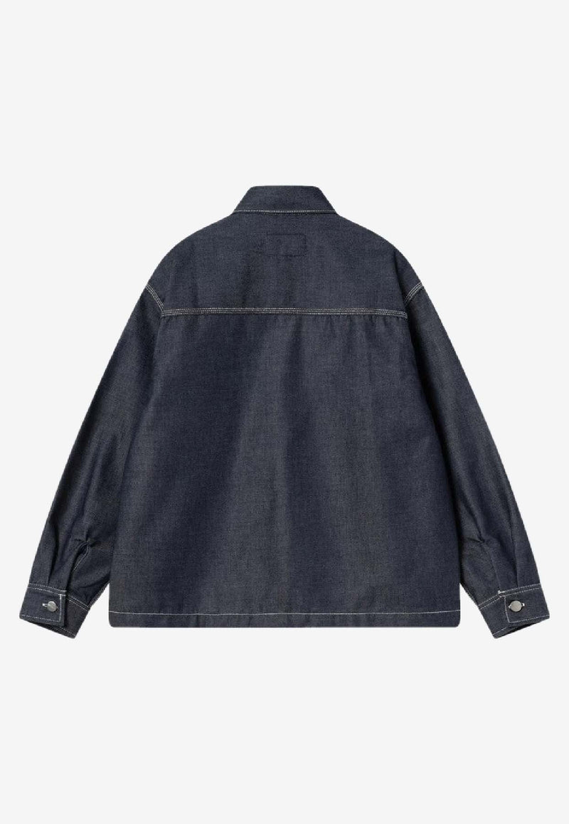 Carhartt Wip Louis Denim Jacket Blue I036319DE/S_CARH-0101