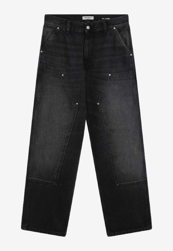 Carhartt Wip Brandon Double Knee Pants  Black I036323DE/S_CARH-89B7