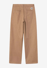 Carhartt Wip Brady Straight-Leg Pants Beige I036328CO/S_CARH-2FS02