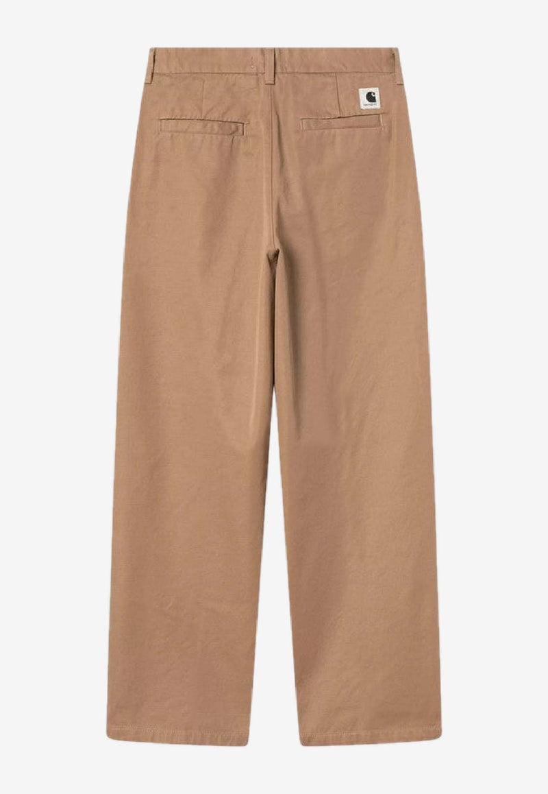 Carhartt Wip Brady Straight-Leg Pants Beige I036328CO/S_CARH-2FS02