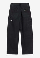 Carhartt Wip Brandon Double-Knee Jeans Black I036352CO/S_CARH-89B7
