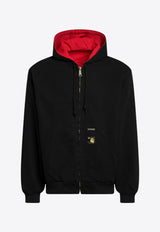 Carhartt Wip OG Active Zip-Up Hooded Sweatshirt Black I036412CO/R_CARH-3GJ02